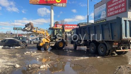 уборка снега в Солнечногорске